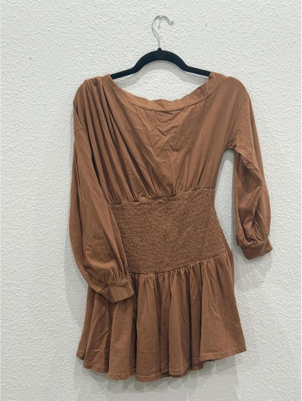 Free People Free-Est Scorching Hot long-sleeve mini dress | small
